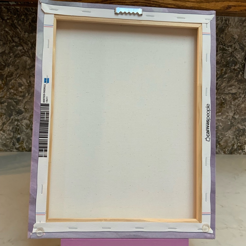 Handmade Ornamental Breadseed Poppy Canvas Picture - Macro - Picture 4 of 8